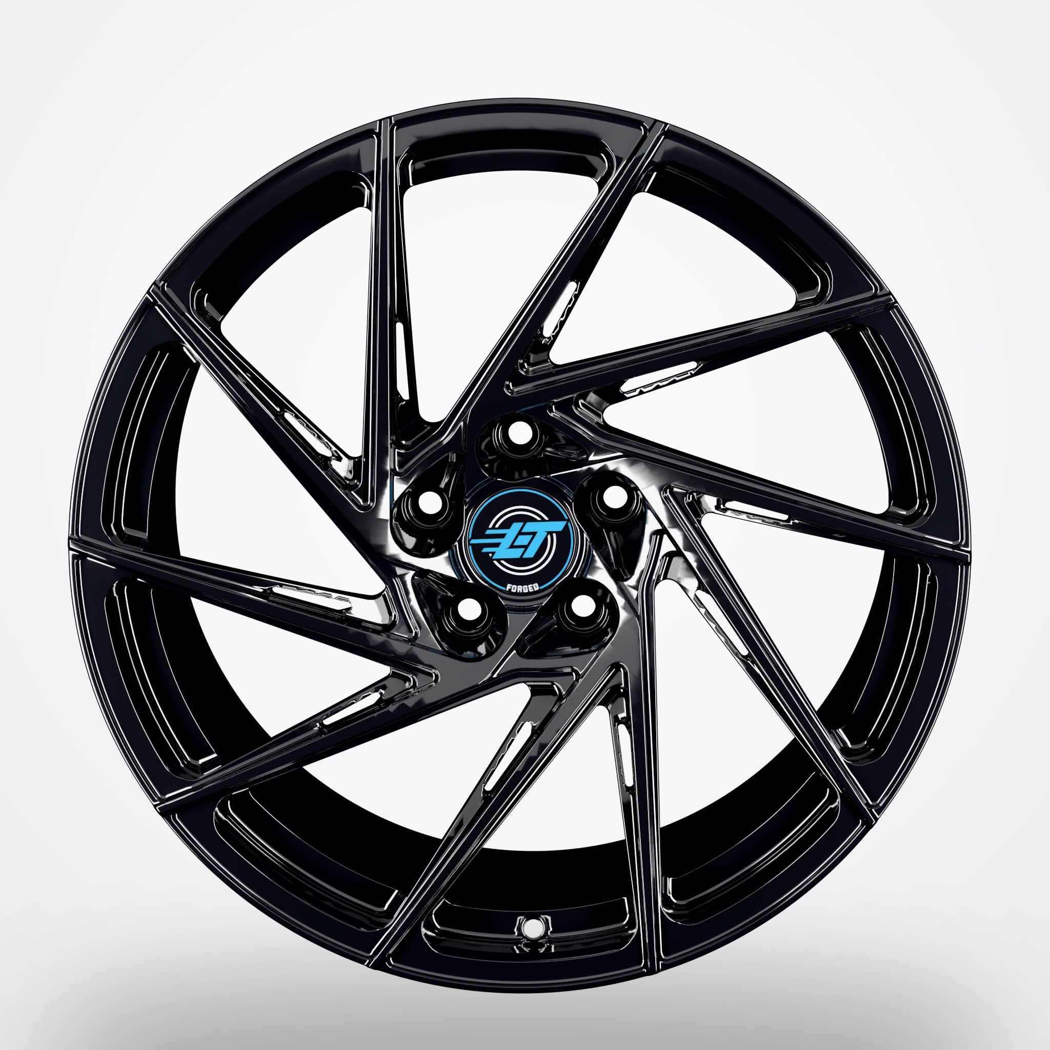 LT Forged Magnesium forged wheel — matte black